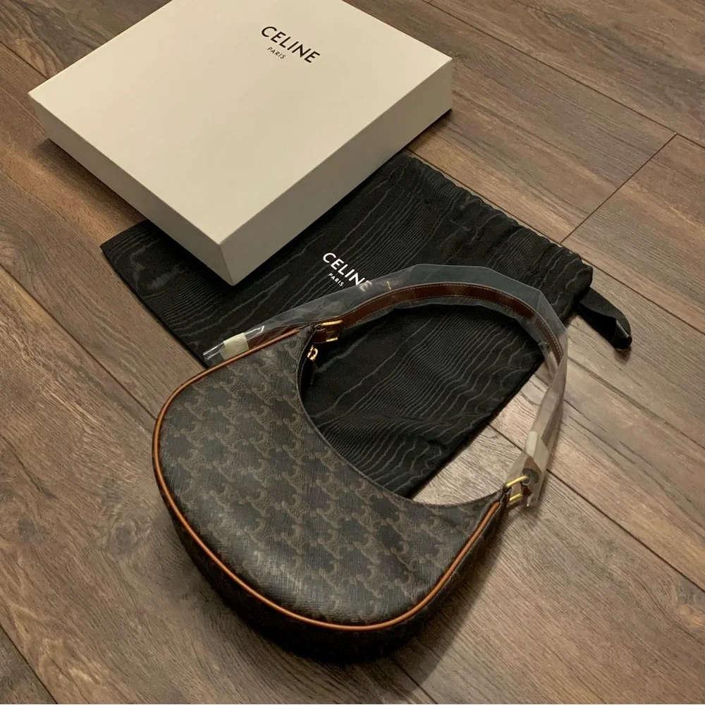 ❌SOLD❌ Celine Ava Bag in Triomphe Canvas and Calfskin Tan - Picture 2 of 15